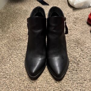 Zodiac Black Ankle Booties